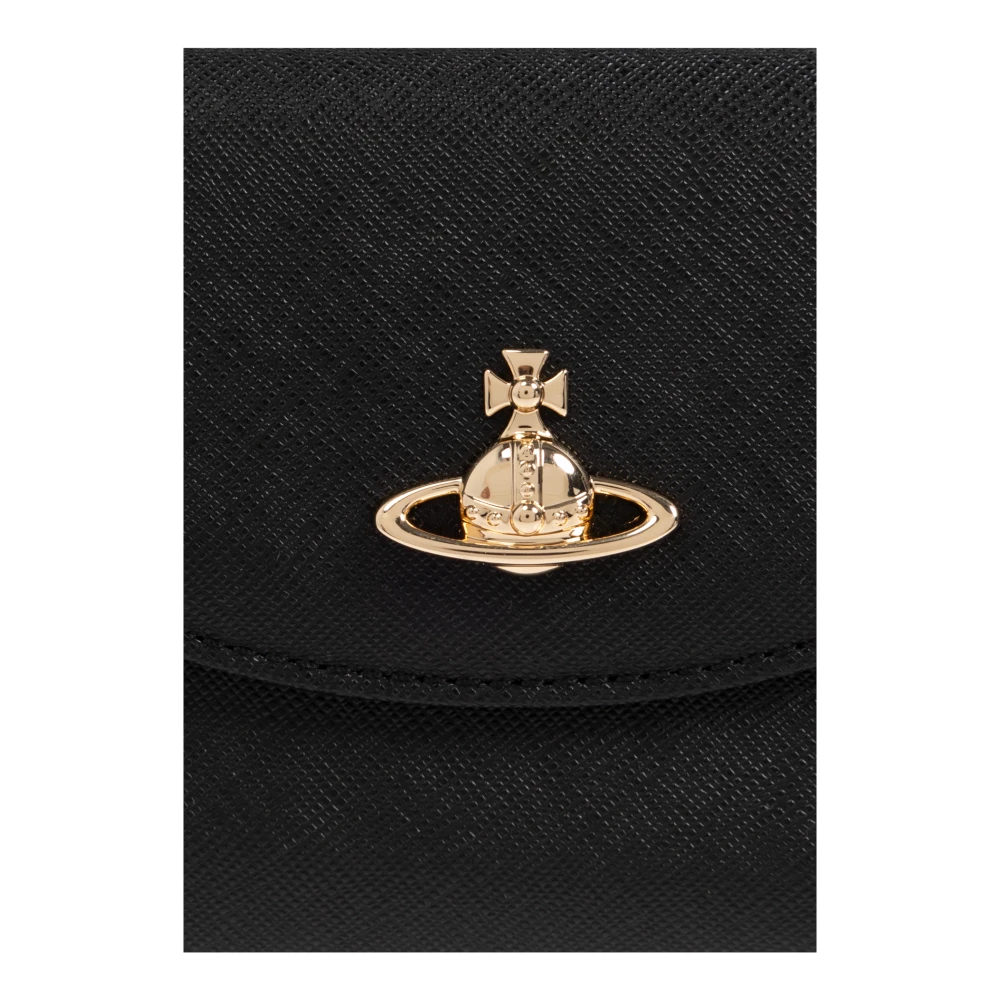 Vivienne Westwood Portemonnee met logo Black Dames