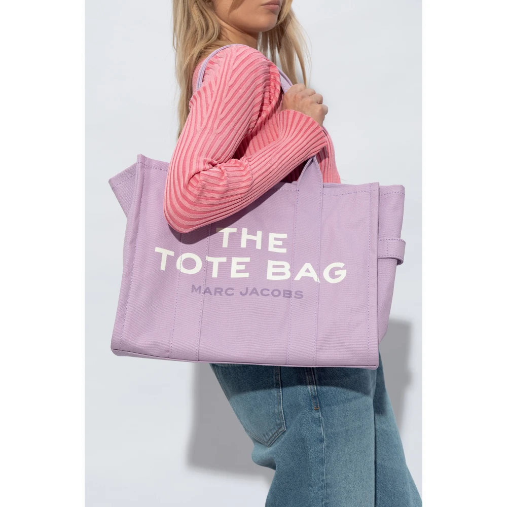 Marc Jacobs Grote 'The Tote Bag' Purple Dames