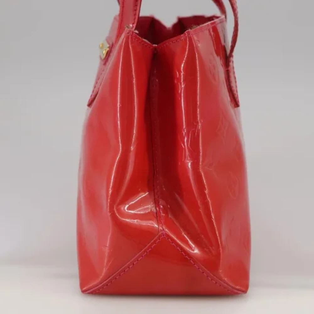 Louis Vuitton Vintage Pre-owned Leather handbags Red Dames