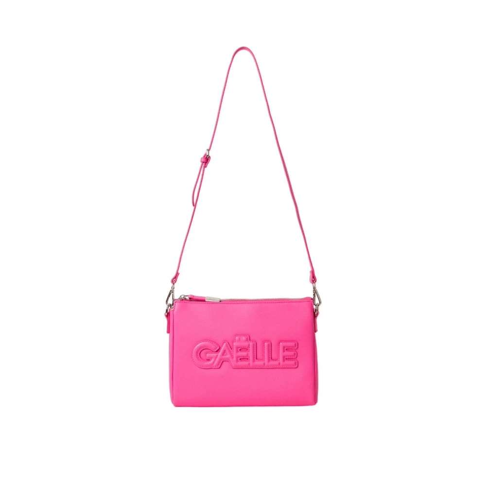 Gaëlle Paris Stijlvolle Schoudertas Pink Dames