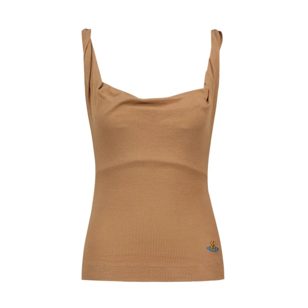 Vivienne Westwood Brown Sleeveless Tops, Female, S, Anna Top