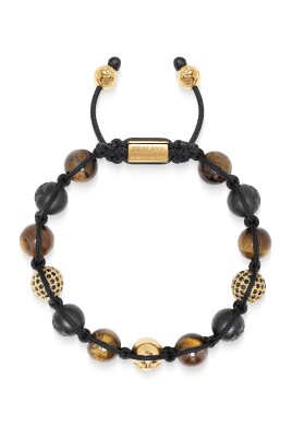 menand-39-s-beaded-bracelet-with-matte-black-ceramic-beads-tiger-eye-gold-andamp-cz-balls