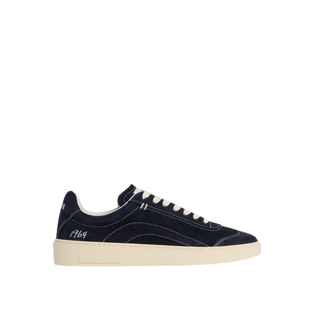 Dsquared2 Lace-Up Low Top Sneakers Heren Schoenen Blauw