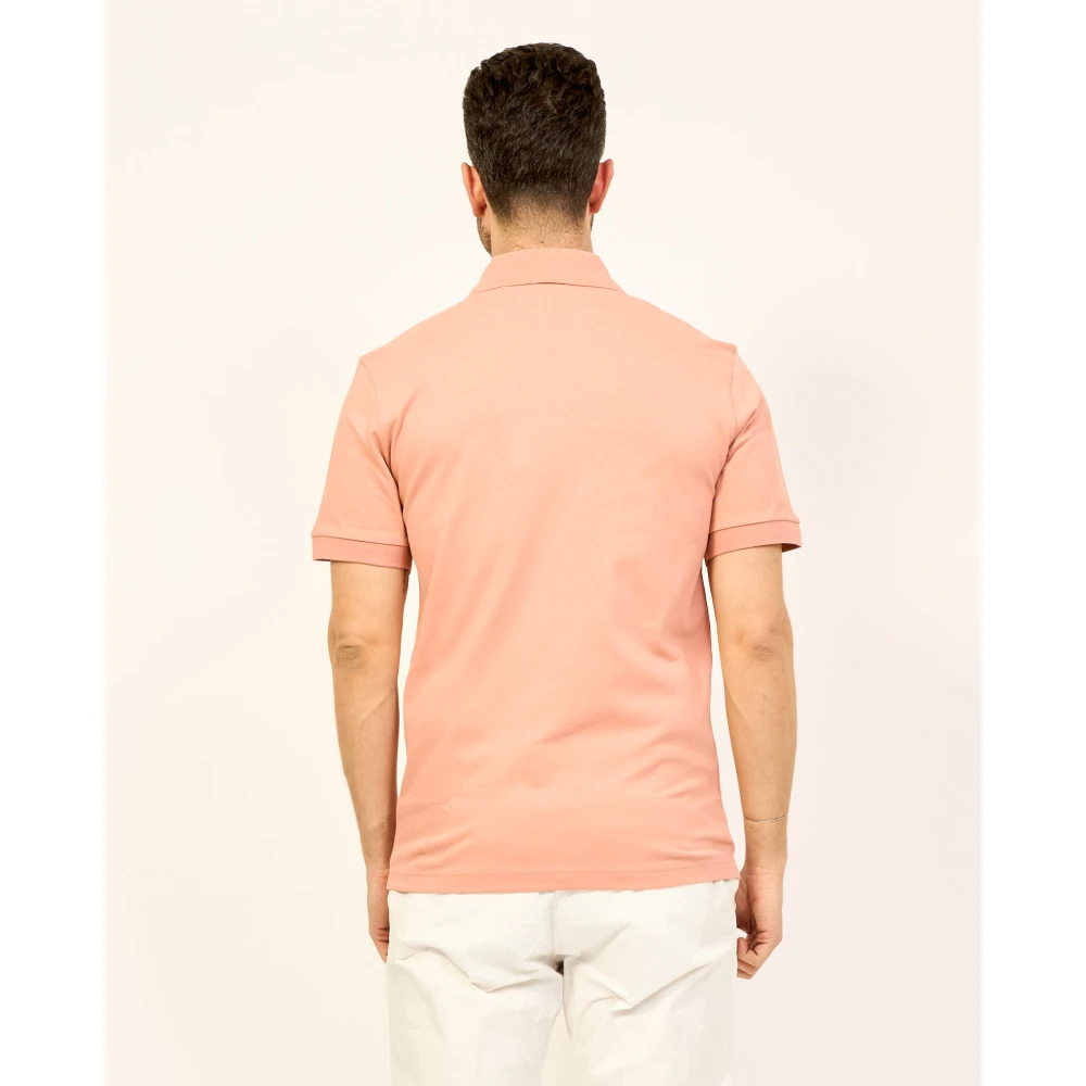 Hugo Boss Polo Shirts Pink Heren