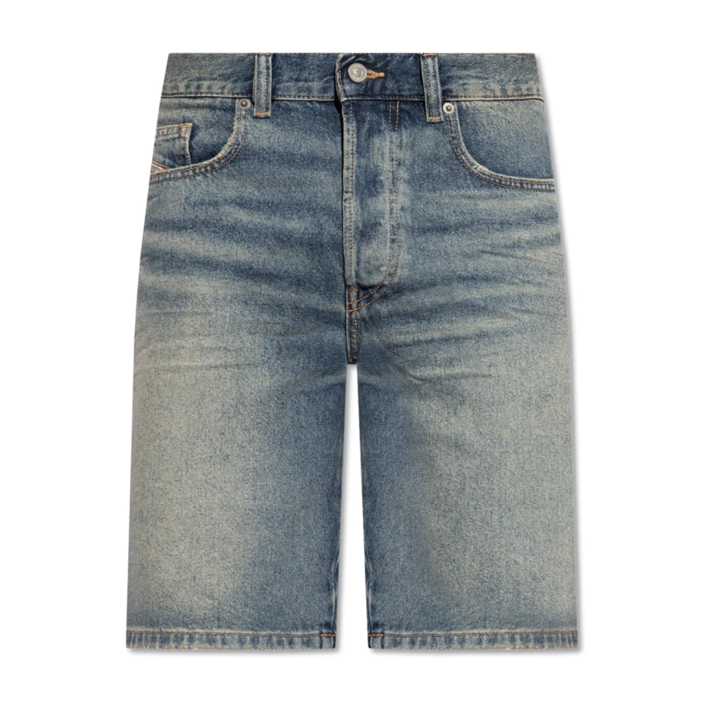 Herre, Shorts, Blå, W34