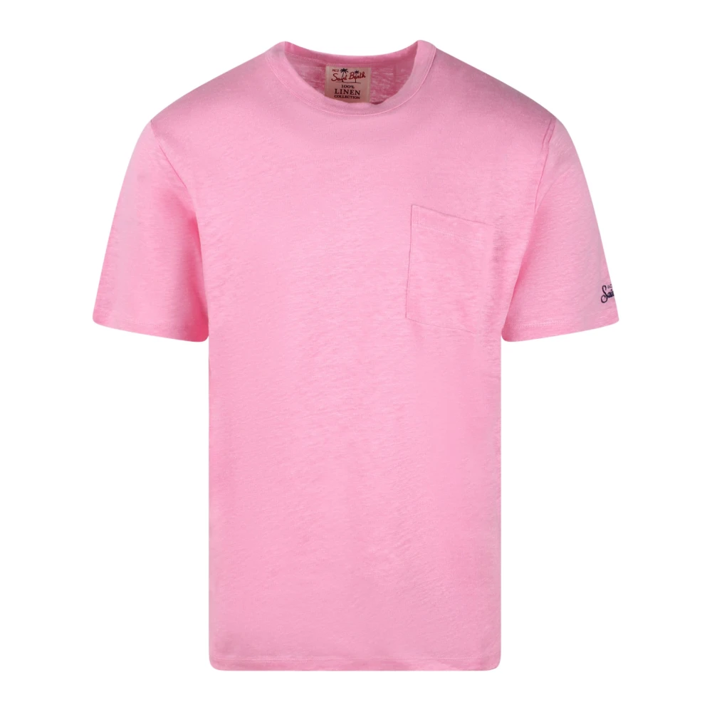 MC2 Saint Barth T-Shirts Pink Heren