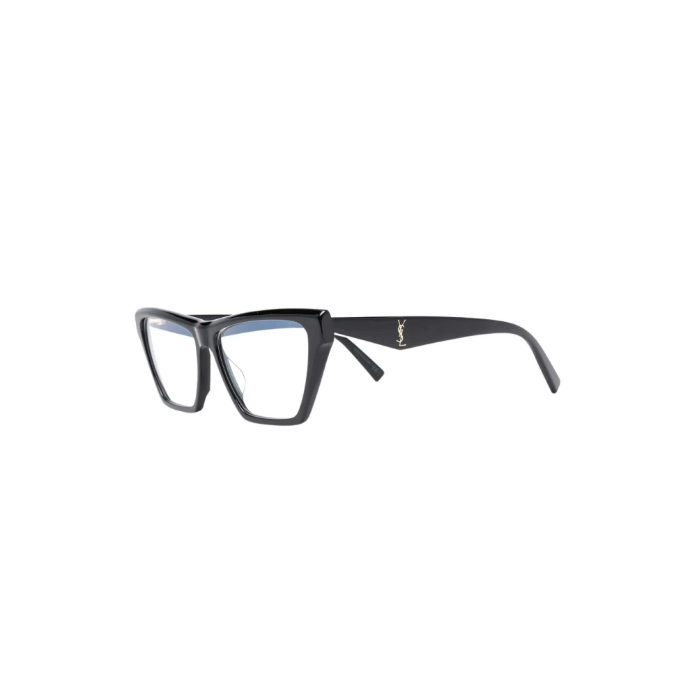 Saint Laurent Women's Black Glasses, 58 Mm, Optical Frame