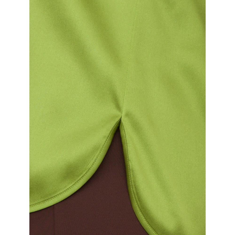 Max Mara Casual Katoenen T-Shirt Green Dames