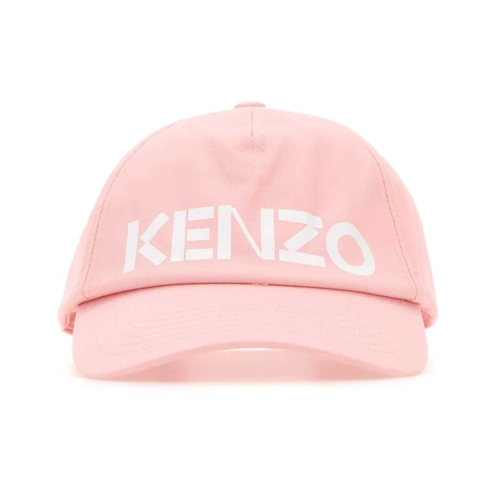 Kenzo Roze Katoenen Baseballpet Pink Dames