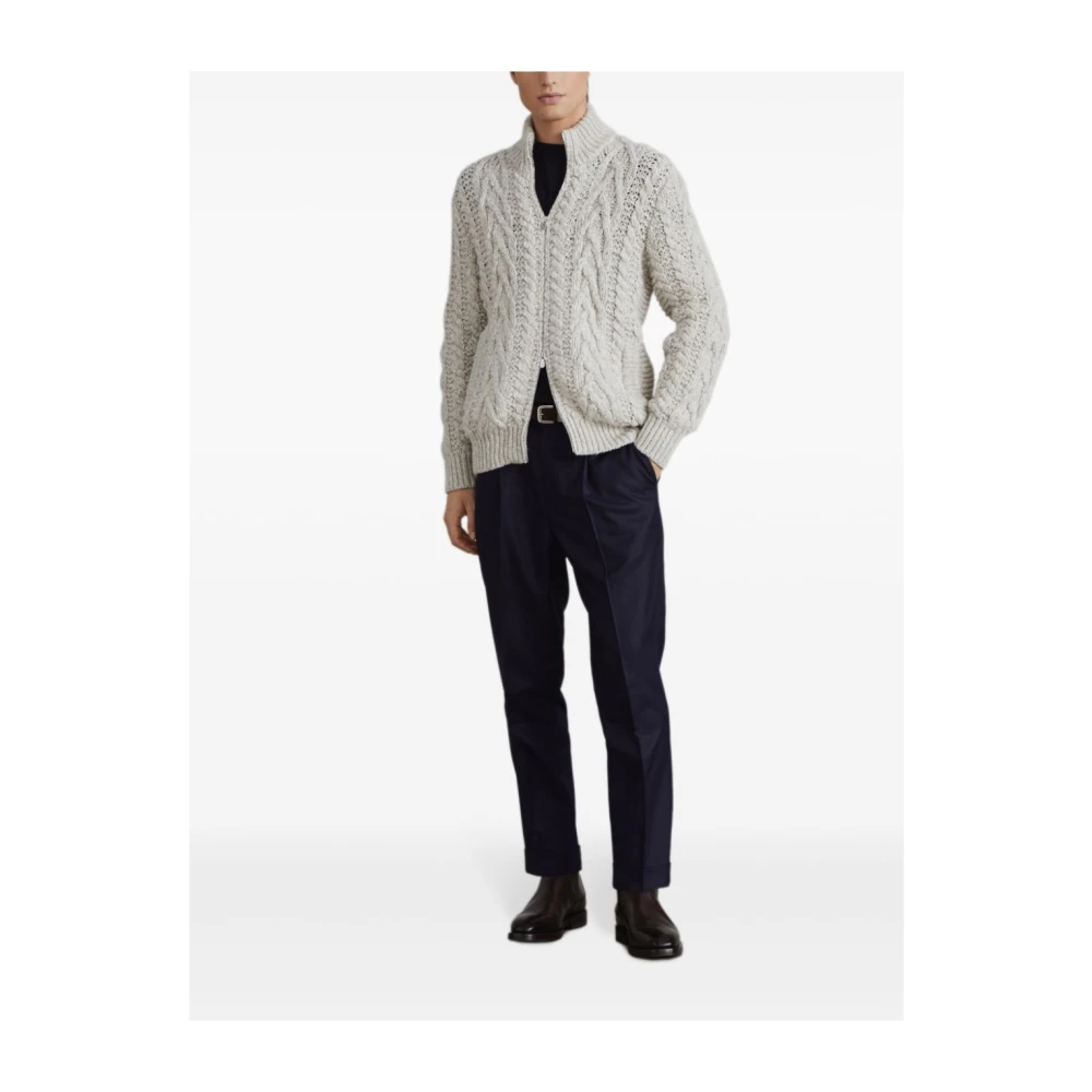 BRUNELLO CUCINELLI Luxe Sweaters voor Mannen en Vrouwen Gray Heren