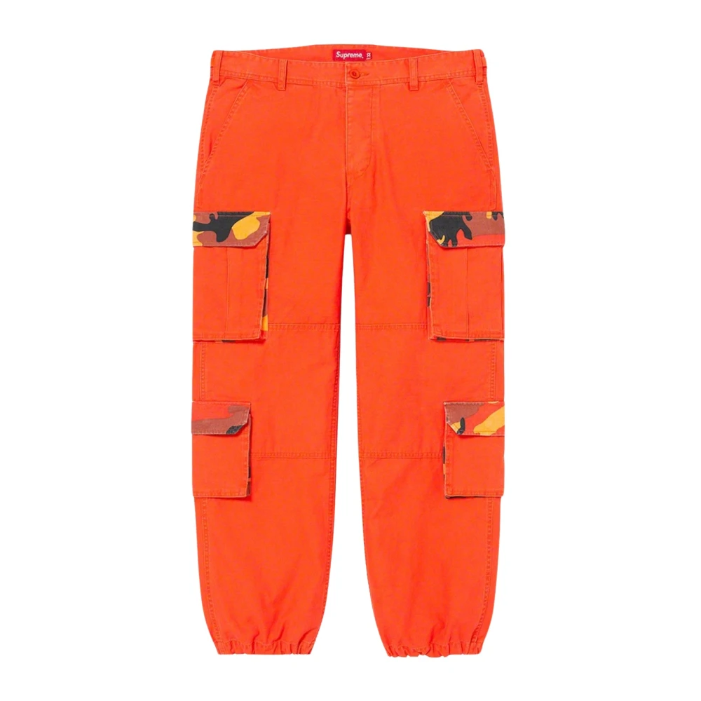 Supreme Beperkte Oplage Cargo Broek Oranje Orange Heren