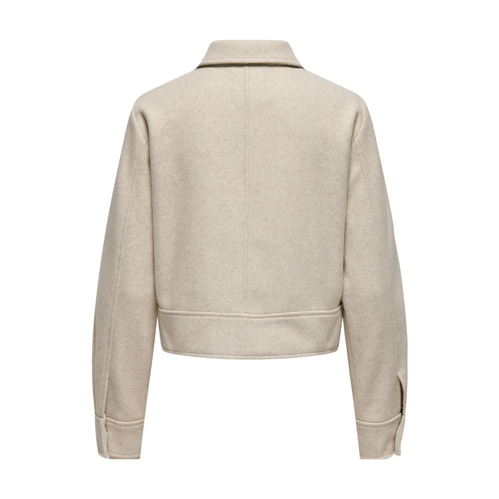 Only Cargo jack met korte levensstijl Beige Dames