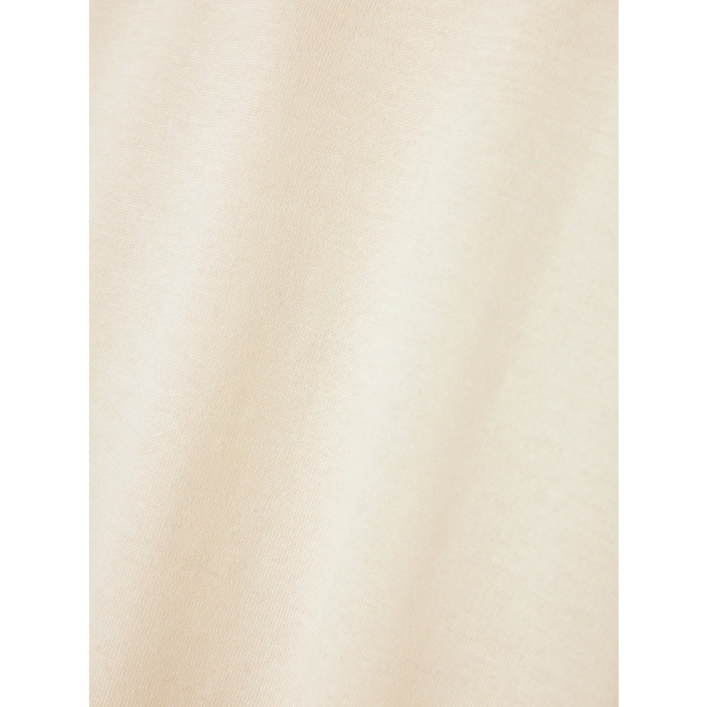 Eleventy Italiaans katoenen T-shirt Designers code K75Tshj01Tes0K265 Beige Heren