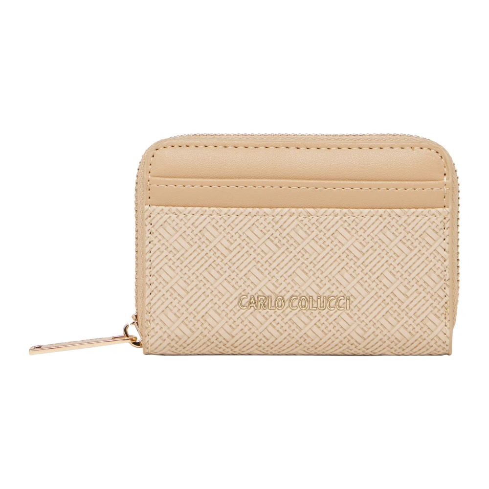 Carlo Colucci Women's Brown Small Wallet - Wallets & Cardholders - One Size - Accessories