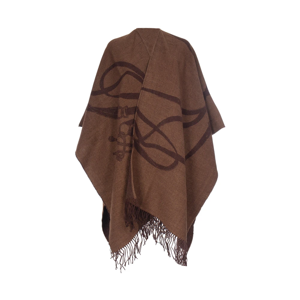 Ralph Lauren Poncho Lauren Brown, Dam