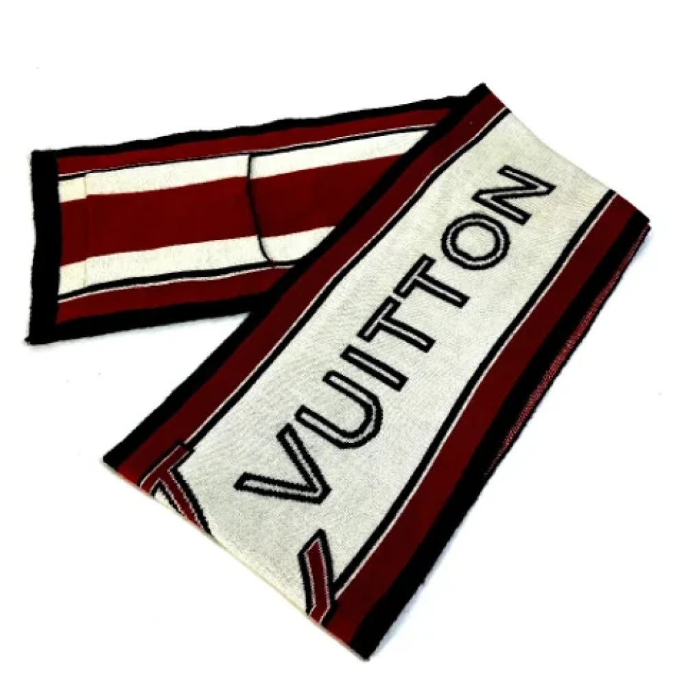 Louis Vuitton Vintage Pre-owned Wool scarves Multicolor Heren