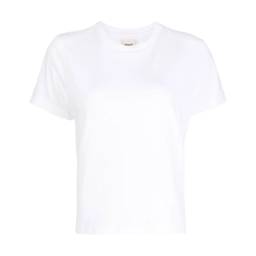Khaite Witte T-shirts en Polos White Dames