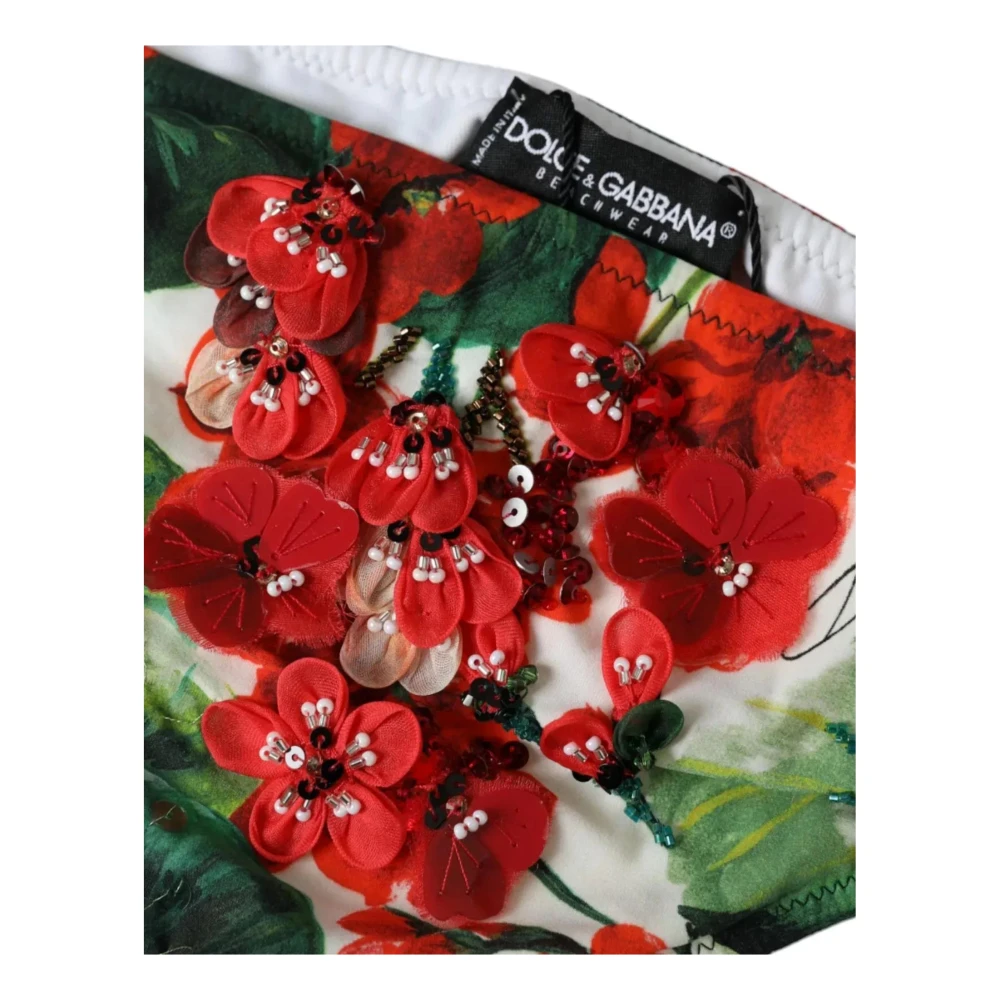 Dolce & Gabbana Bloemenprint Bikini Broekjes Multicolor Dames