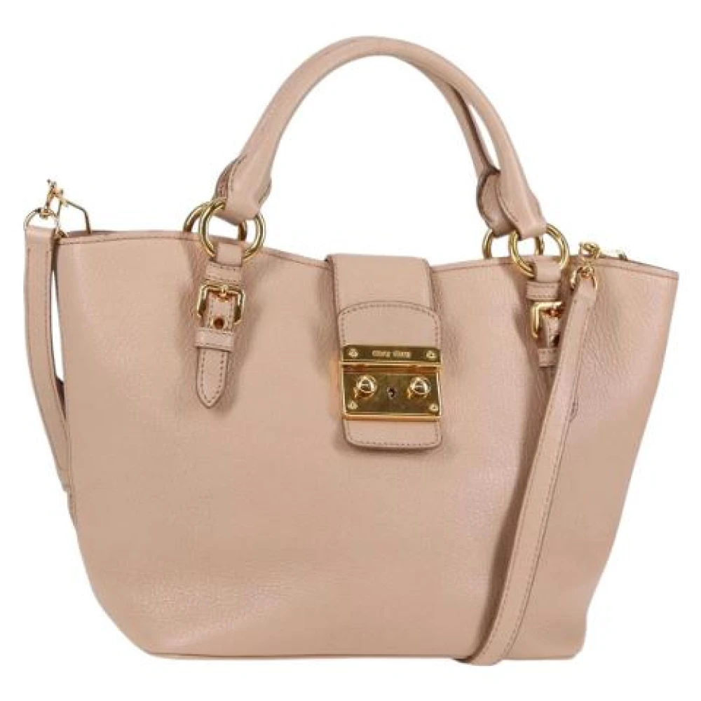 Pre-owned > Pre-owned Bags > Pre-owned Tote Bags - - Miu Miu Pre-owned - Modalova