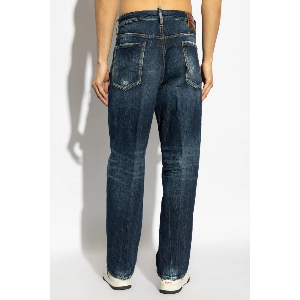 Dsquared2 Jeans Loose Blue Heren