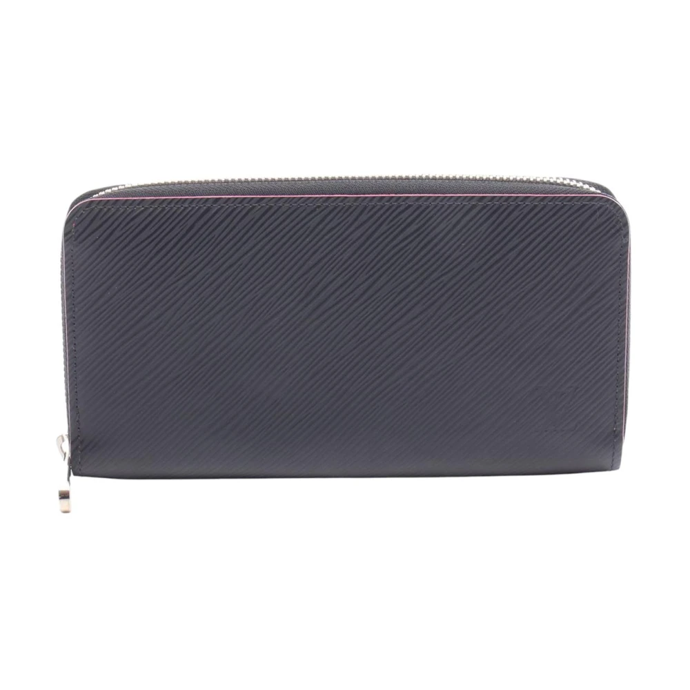 Louis Vuitton Vintage Women's Black Pre-Owned Epi Leather Long Wallet