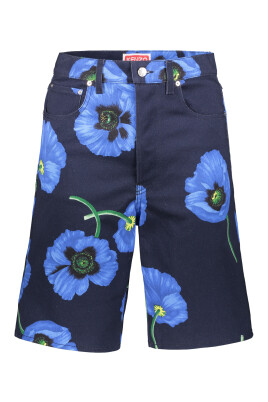 floral-bermuda-jeans-with-metal-details