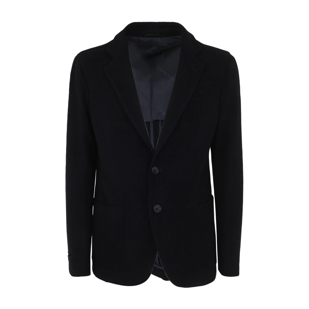 Giorgio Armani Blazers Black Heren