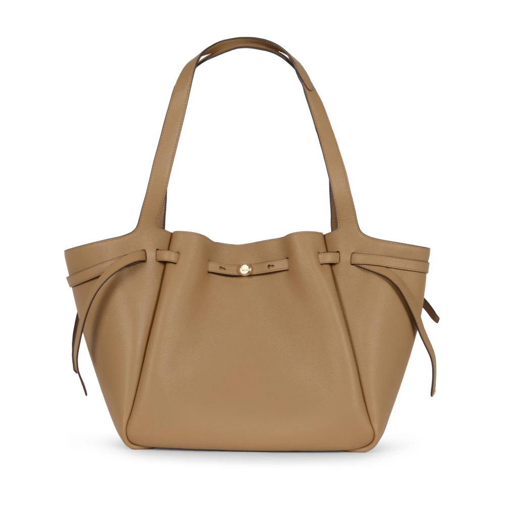 Tory Burch Women's Brown Shopping Bags, One Size, Romy Tote