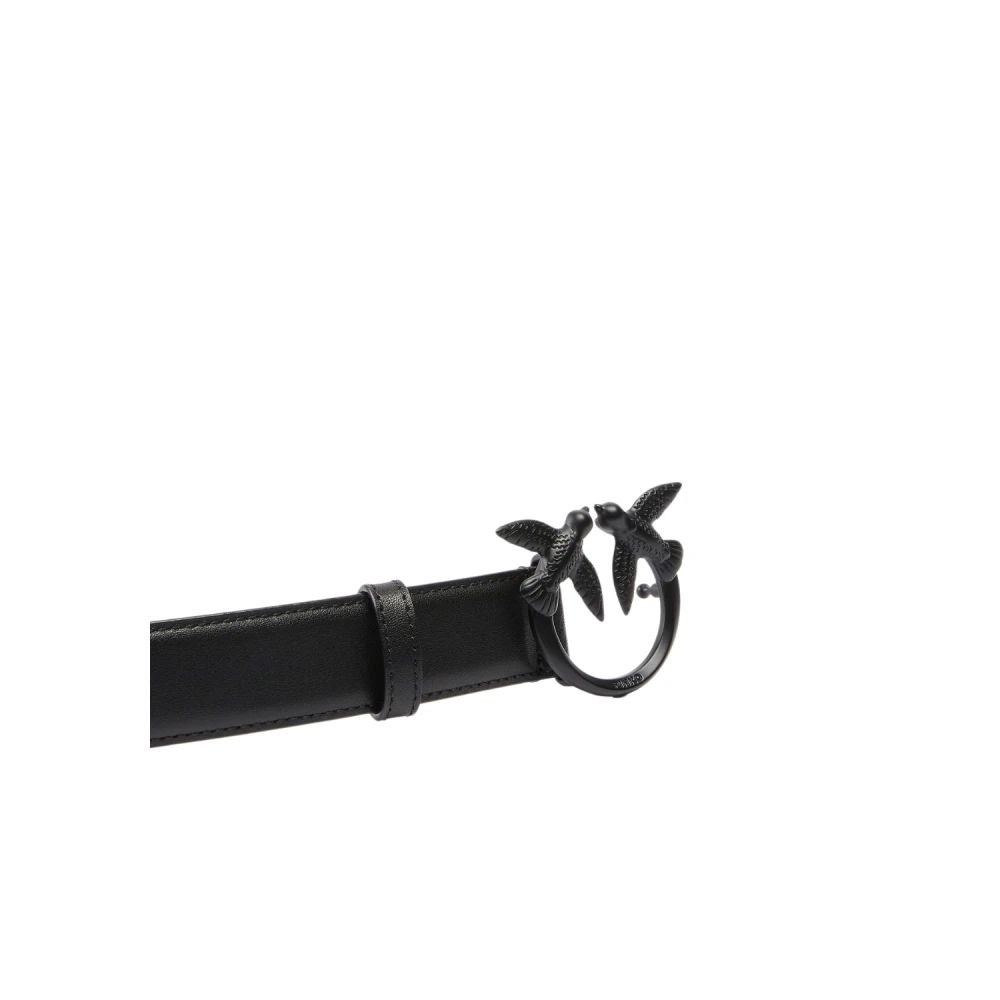 pinko Zwart Limousine Blok Riem Black Dames