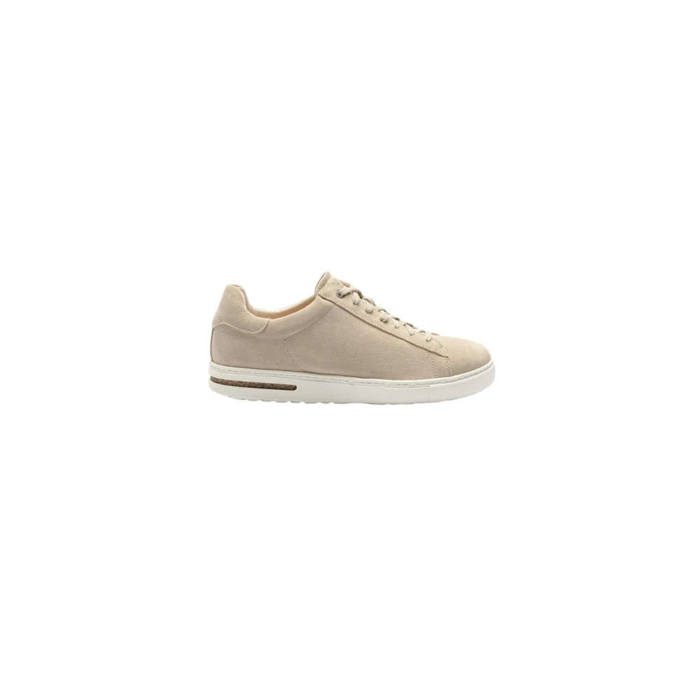 Birkenstock Leren Lage Sneakers Heren Schoenen Beige