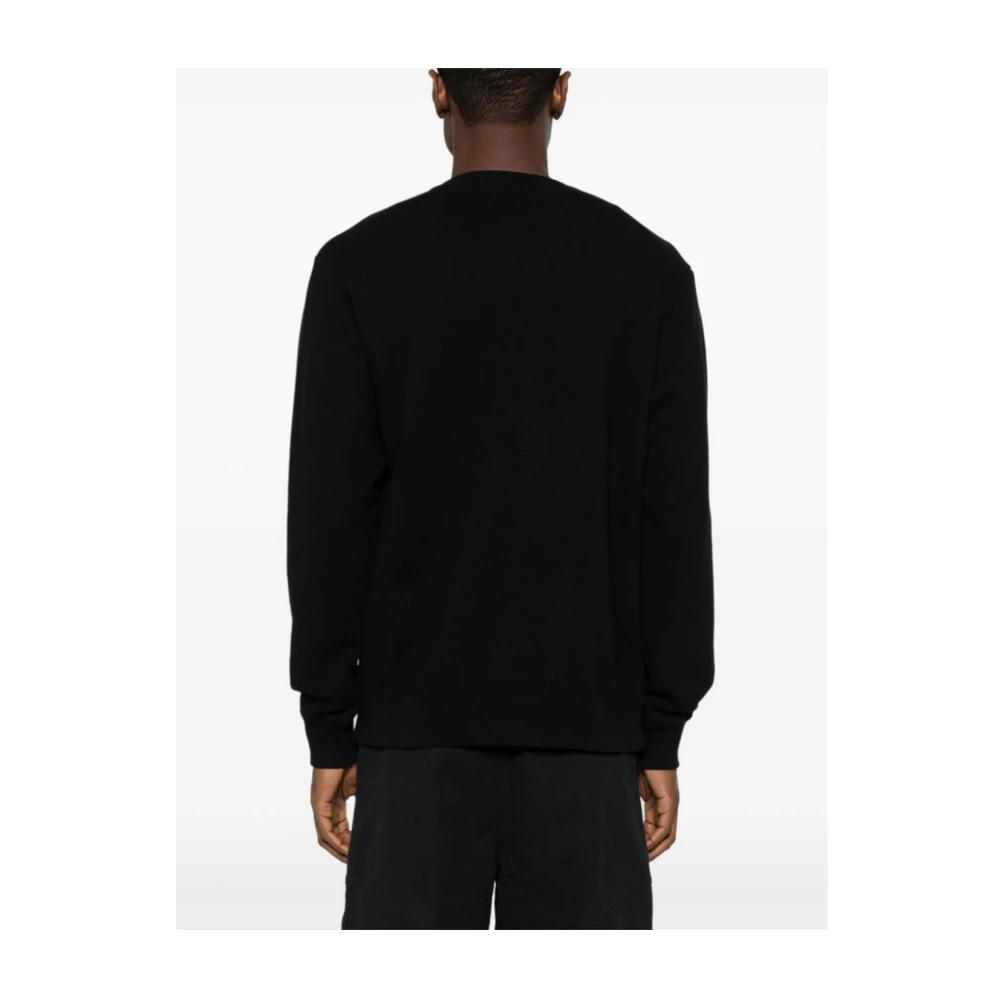 Undercover Zwarte Fleece Sweater Black Heren