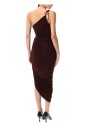 robe-bordeaux-midi-drapee-asymetrique