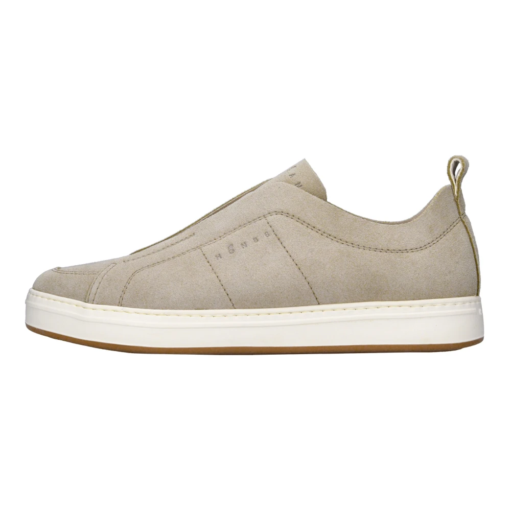 Hogan Platte schoenen Heren Schoenen Beige