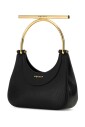 mini-cross-bar-handbag-in-black-leather