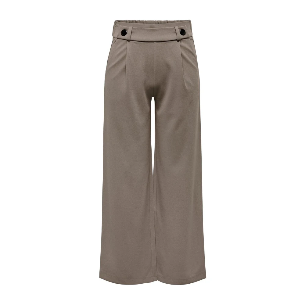Jacqueline De Yong Women's Brown Wide Leg Culottes