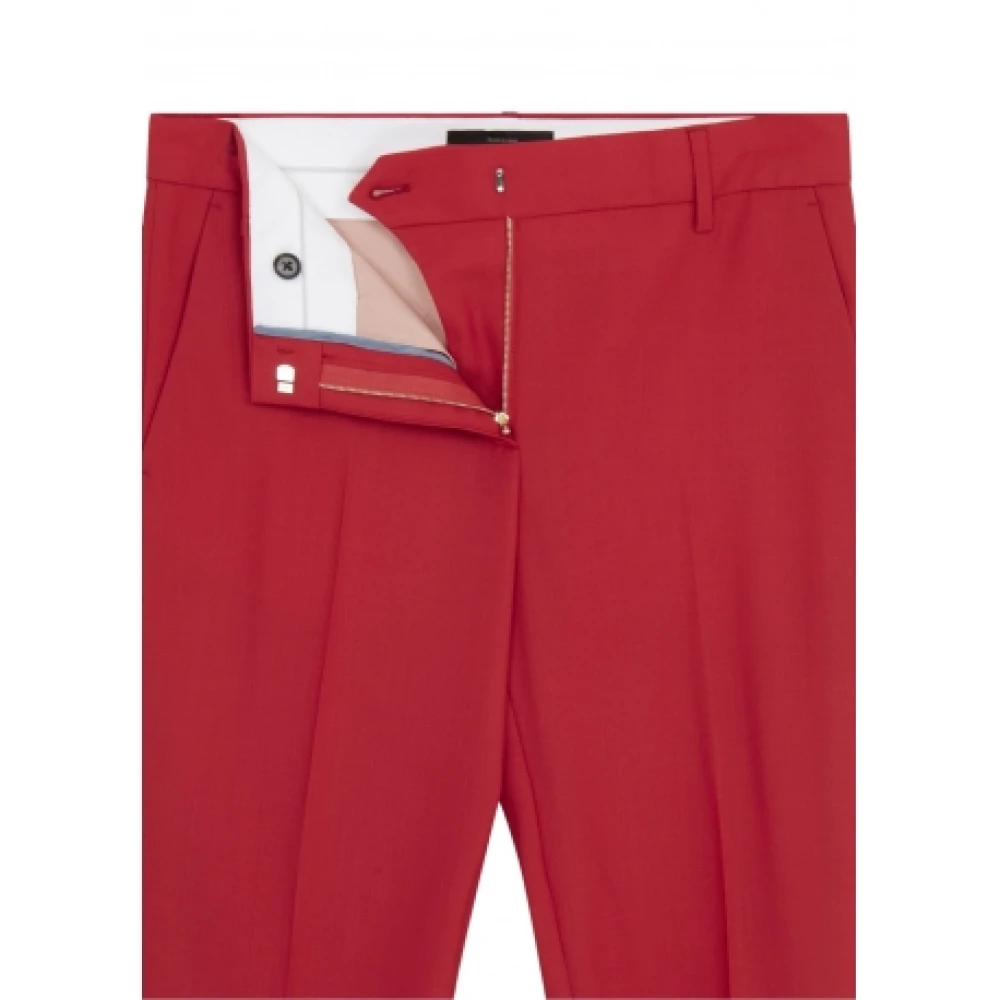 Paul Smith Slim-fit Trousers Red Dames