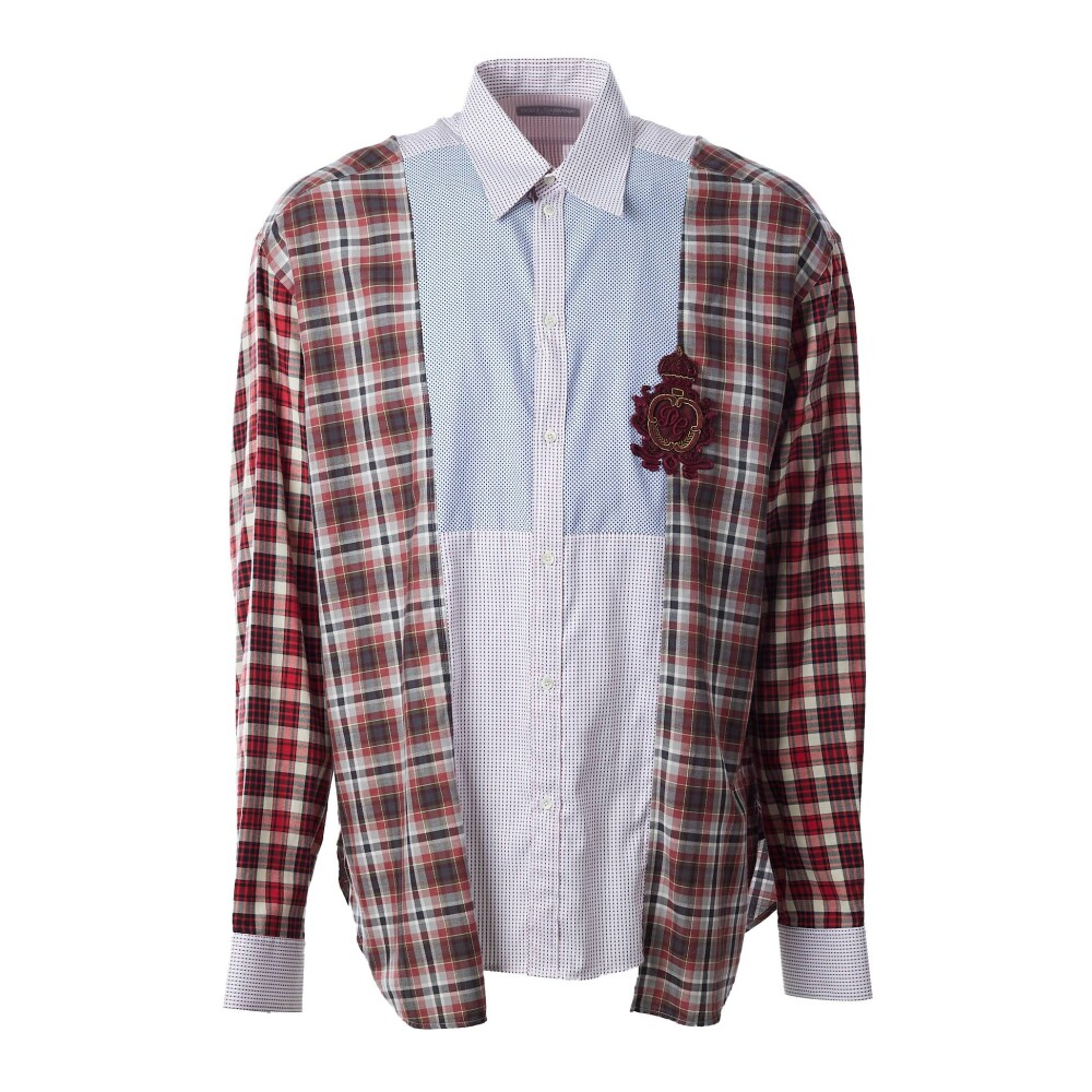 DOLCE & GABBANA DGロコフロラルコルトネットレスハシャマシャツ Dolce & Gabbana Clothing for Men | Sendegaro TR