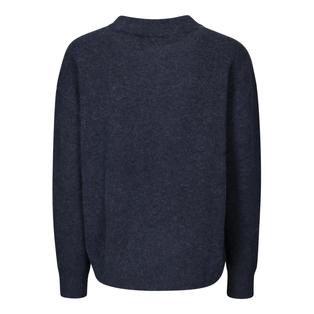 Samsøe Stijlvolle Sweater Anour O-N 7355 Blue Dames