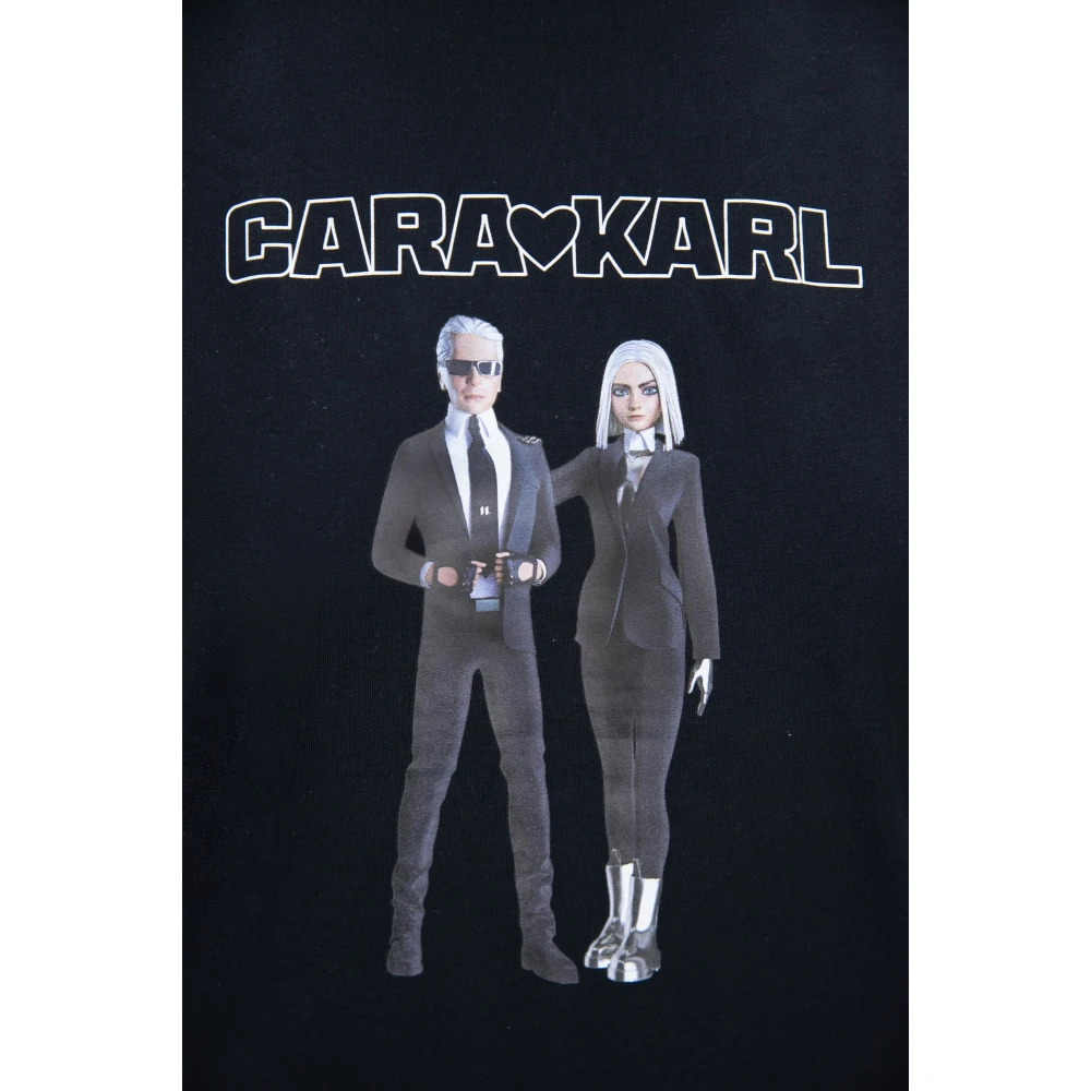 Karl Lagerfeld T-shirt Donna da infilare Black Dames