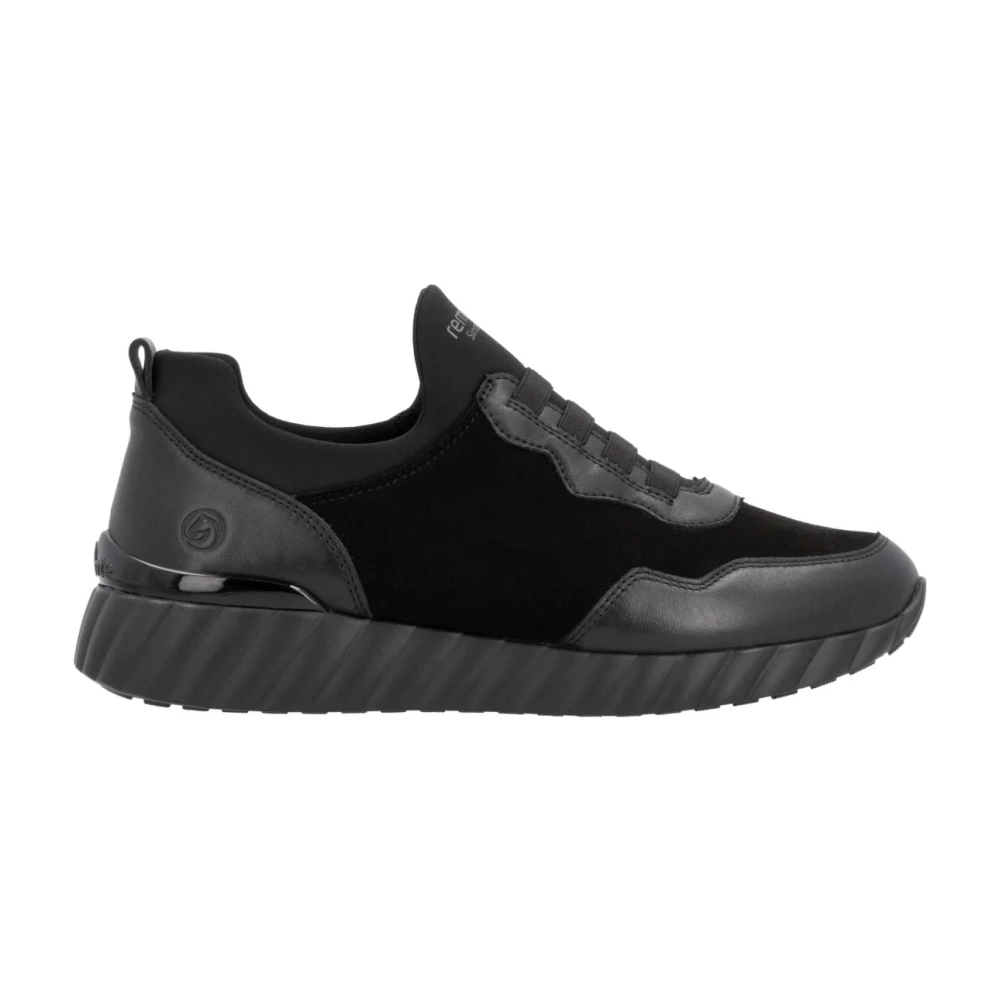 Remonte Women's Black Casual Closed Trainers For - Sneakers - 4 Uk - Shoes
