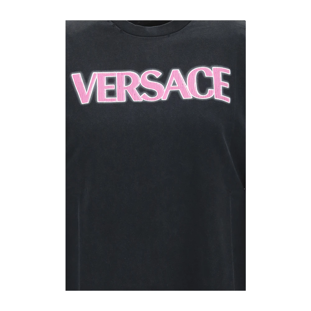 Versace T-Shirts Black Dames