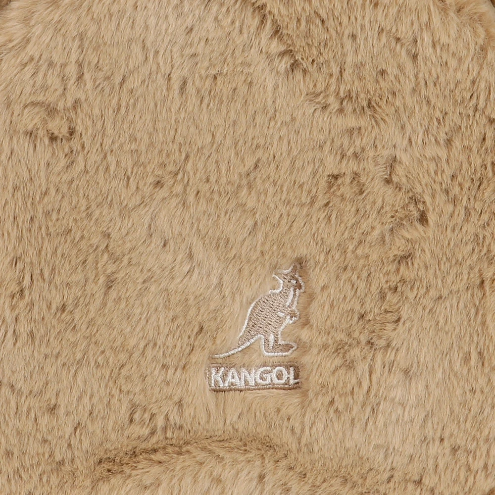 Kangol Stijlvolle Beige Rugzak voor Mannen Beige Heren