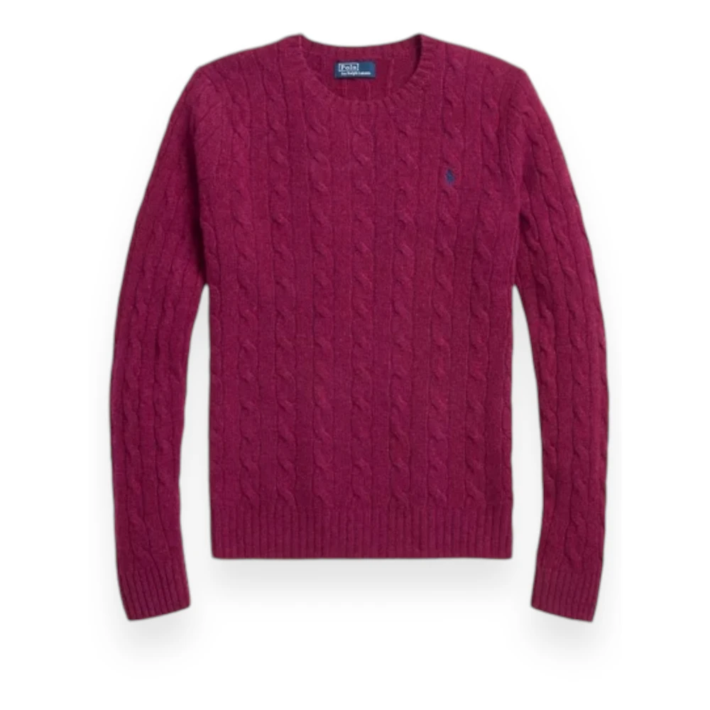 Polo Ralph Lauren Stijlvolle Sweater Collectie Purple Dames
