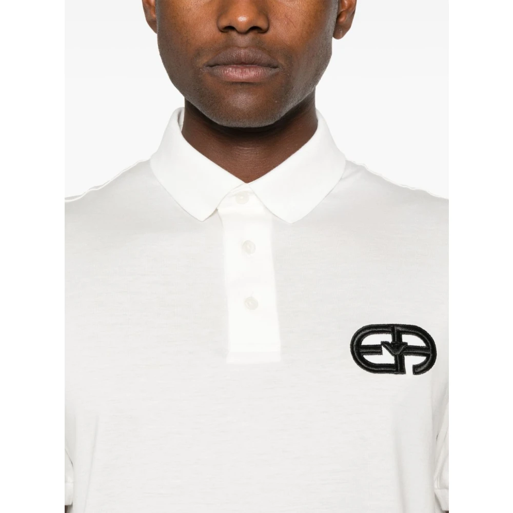 Emporio Armani Witte T-shirts en Polos White Heren