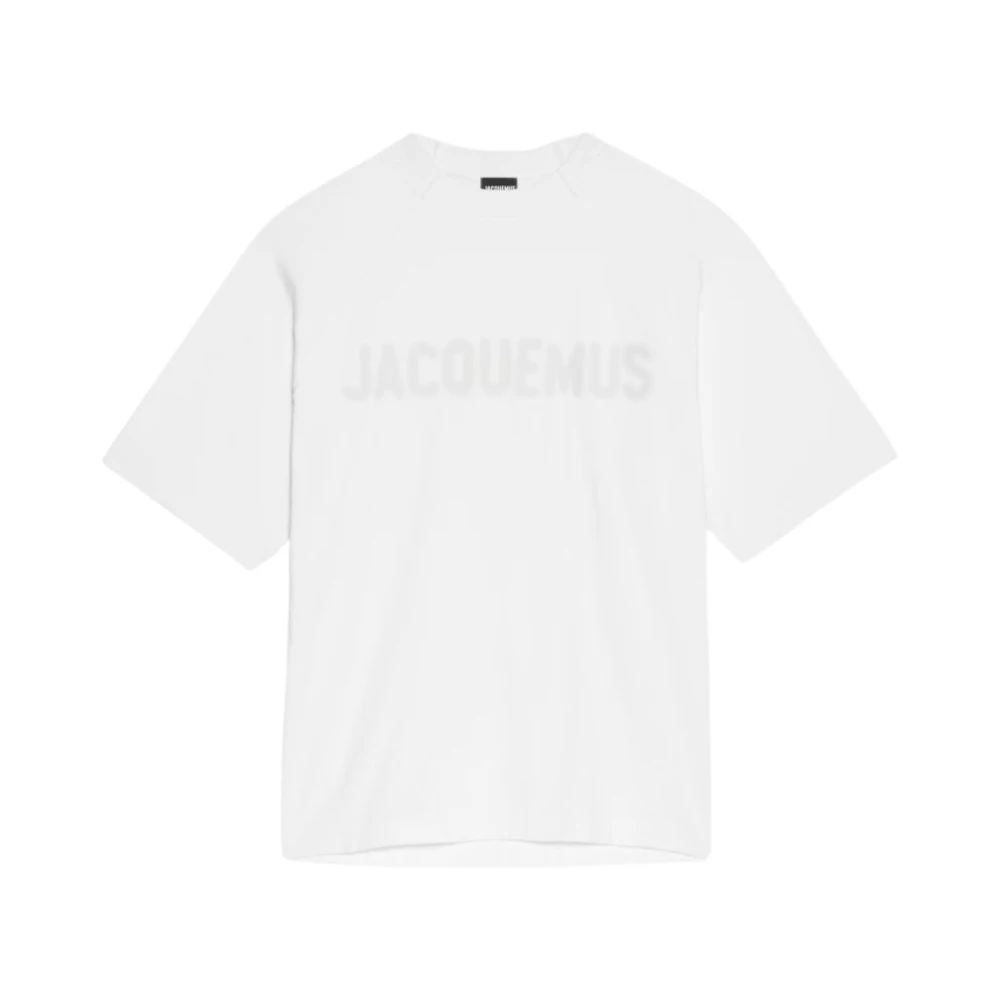 Jacquemus Surrealisme Stijl T-Shirt White Dames