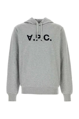 Skön Grå Bomulls Sweatshirt