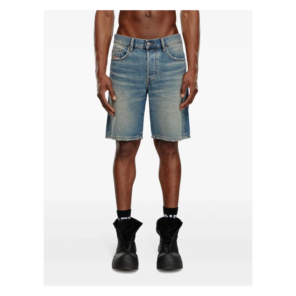 Diesel Denim Shorts Blue Heren
