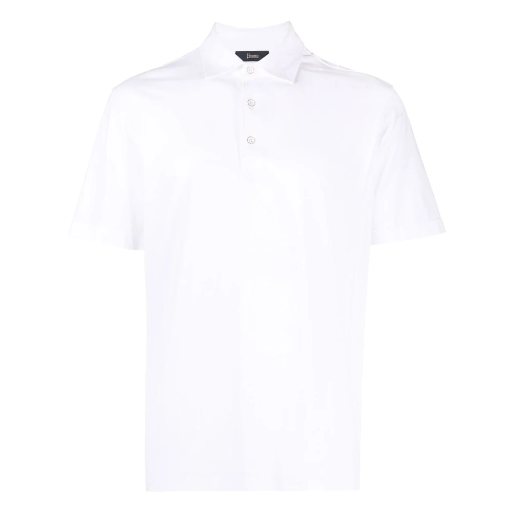 Herno Men's White Polo Shirt - Polo Shirts - Xl - Tops