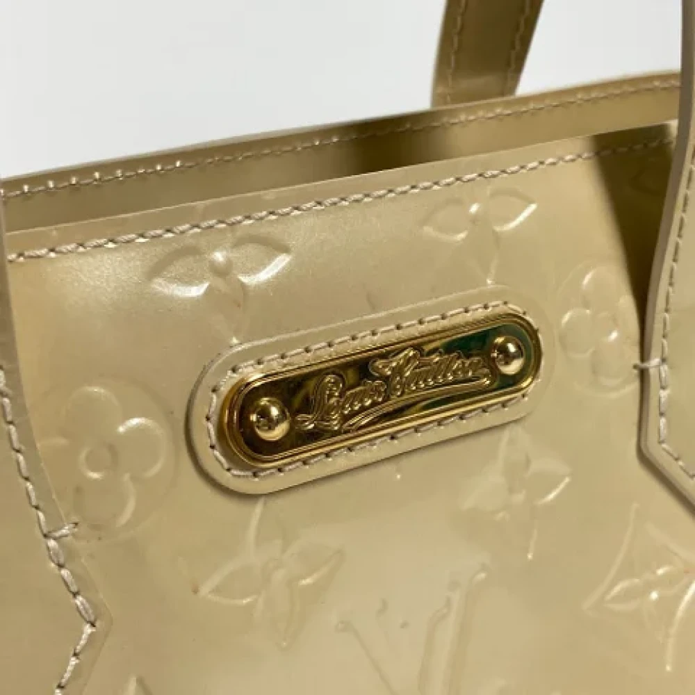 Louis Vuitton Vintage Pre-owned Fabric louis-vuitton-bags Beige Dames