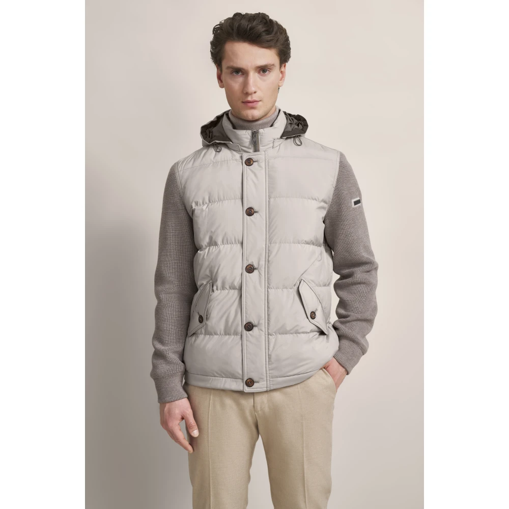 Bugatti Stijlvolle Jas Sneakers Beige Heren